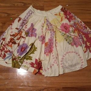 Anthropologie Flower Skirt, Never worn